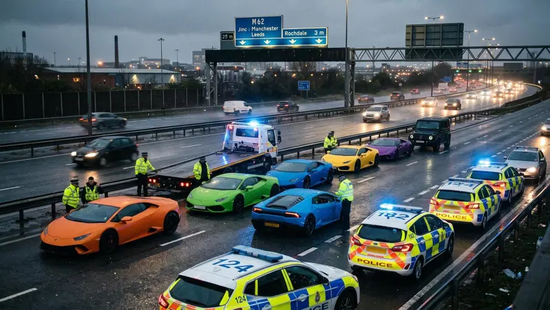 Cos’è questa storia delle 5 Lamborghini sequestrate perché andavano troppo piano (e che problemi hanno a Manchester con le Lambo)