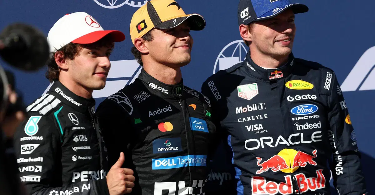 F1. 'Sta battendo un compagno esperto, fa paura': Norris e Verstappen incoronano Kimi Antonelli, Russell si arrende