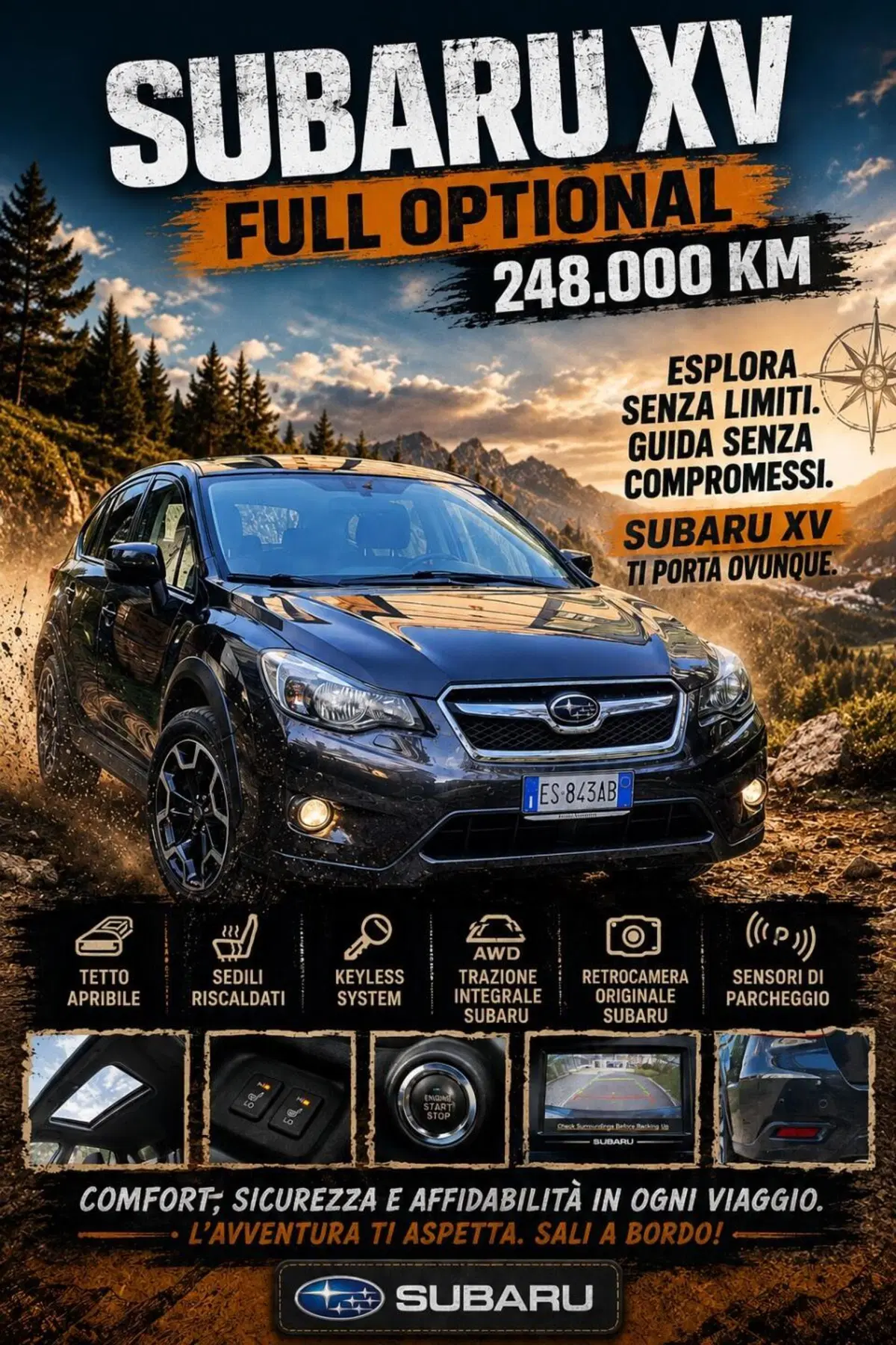 Subaru XV usata a Verona