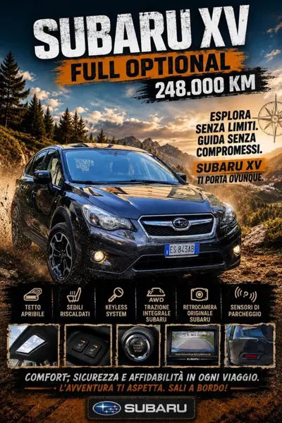 Subaru XV 2.0D-S Exclusive del 2013 usata a Verona