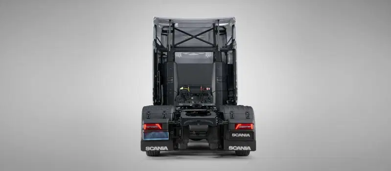 Scania elettrico posteriore