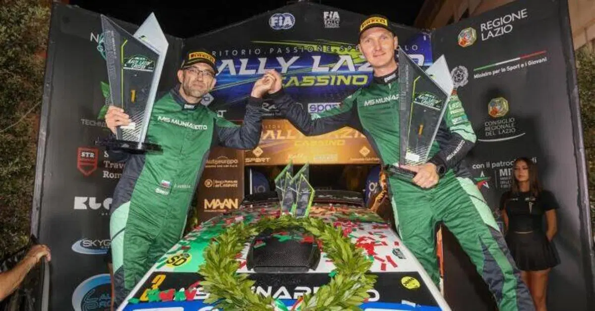 Rally di Cassino. Avbelj impeccabile, Crugnola out, Daprà a un passo dal Titolo