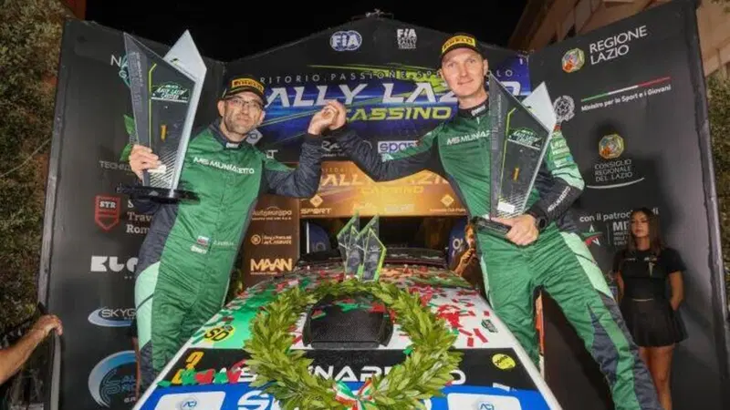 Rally di Cassino. Avbelj impeccabile, Crugnola out, Daprà a un passo dal Titolo