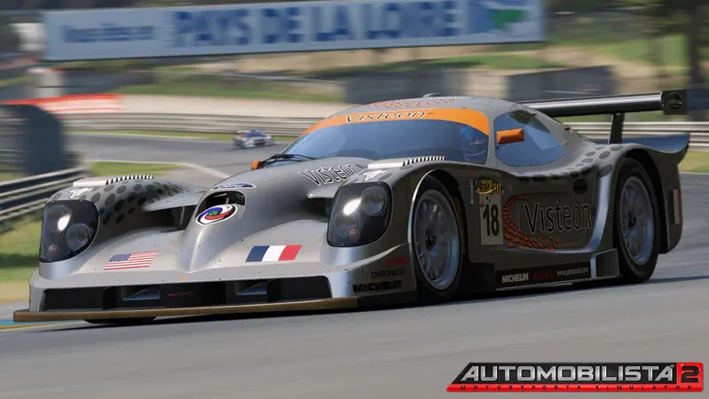 La 'batmobile' Panoz Esperante debutta in Automobilista 2