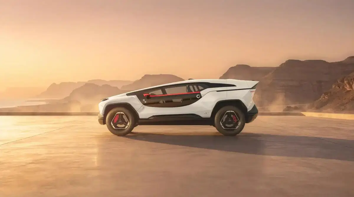 Ceer Exobot, l'Arabia Saudita entra nel mondo dell'auto con due elettriche da 1.100 CV che non somigliano a nulla