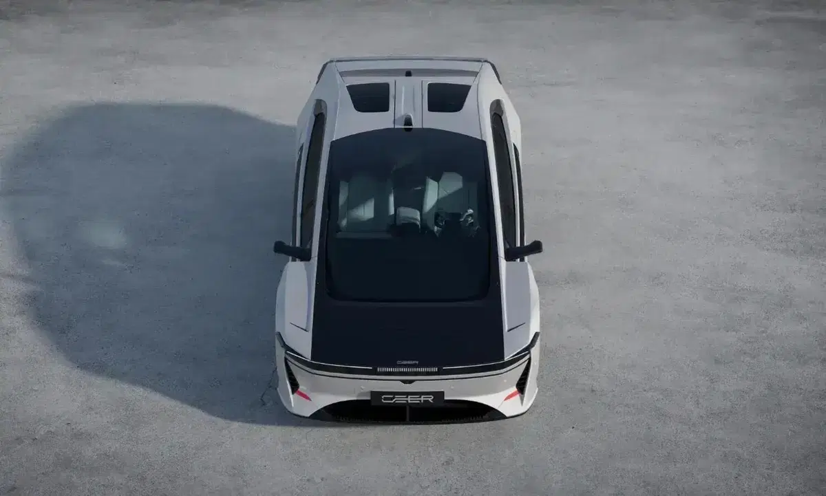 Ceer Exobot, l'Arabia Saudita entra nel mondo dell'auto con due elettriche da 1.100 CV che non somigliano a nulla (16)