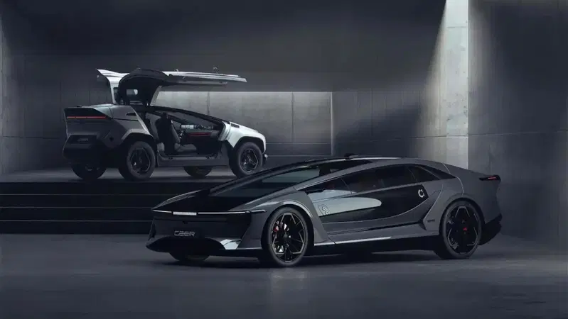 Ceer Exobot, l'Arabia Saudita entra nel mondo dell'auto con due elettriche da 1.100 CV che non somigliano a nulla