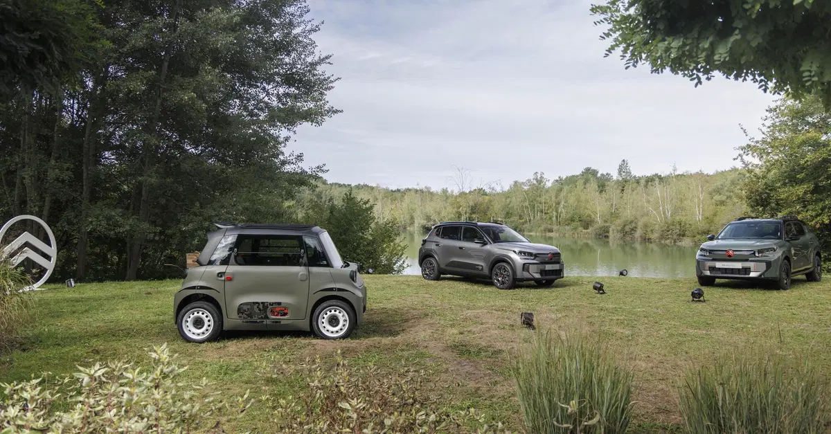 Citroën OUTDOOR: C3, C3 Aircross e Ami cambiano volto e puntano sull’avventura