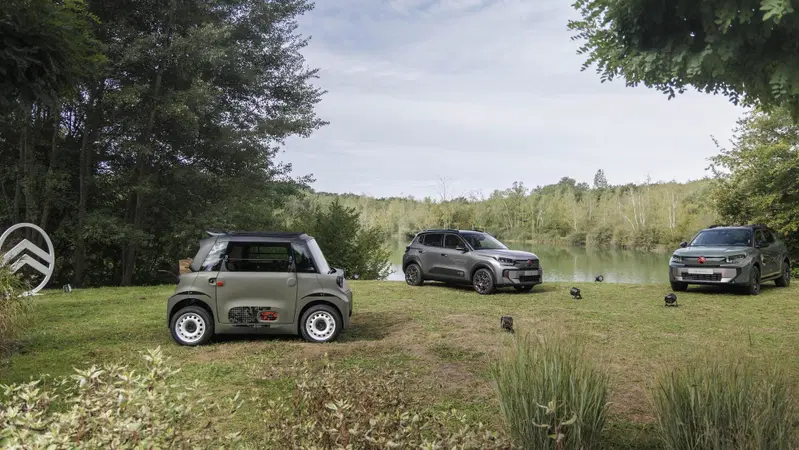 Citroën OUTDOOR: C3, C3 Aircross e Ami cambiano volto e puntano sull’avventura