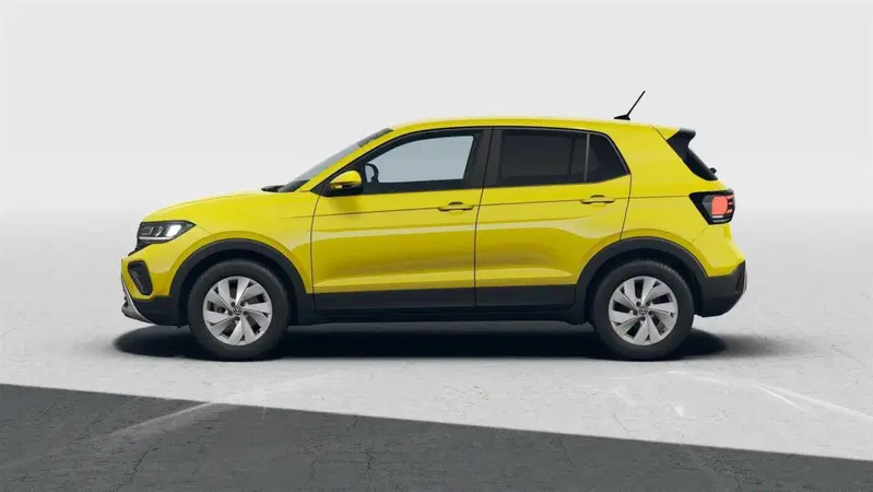 Volkswagen T-Cross di profilo