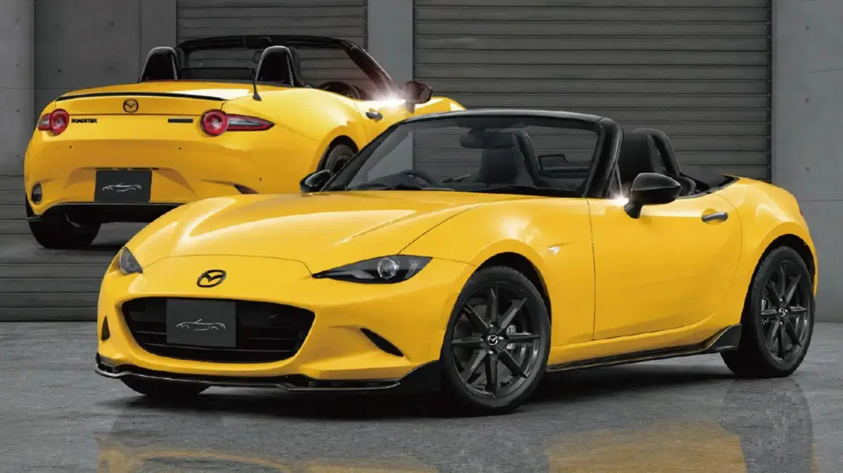 Mazda MX-5 gialla, è una serie speciale da collezione: ne saranno prodotte solo 6
