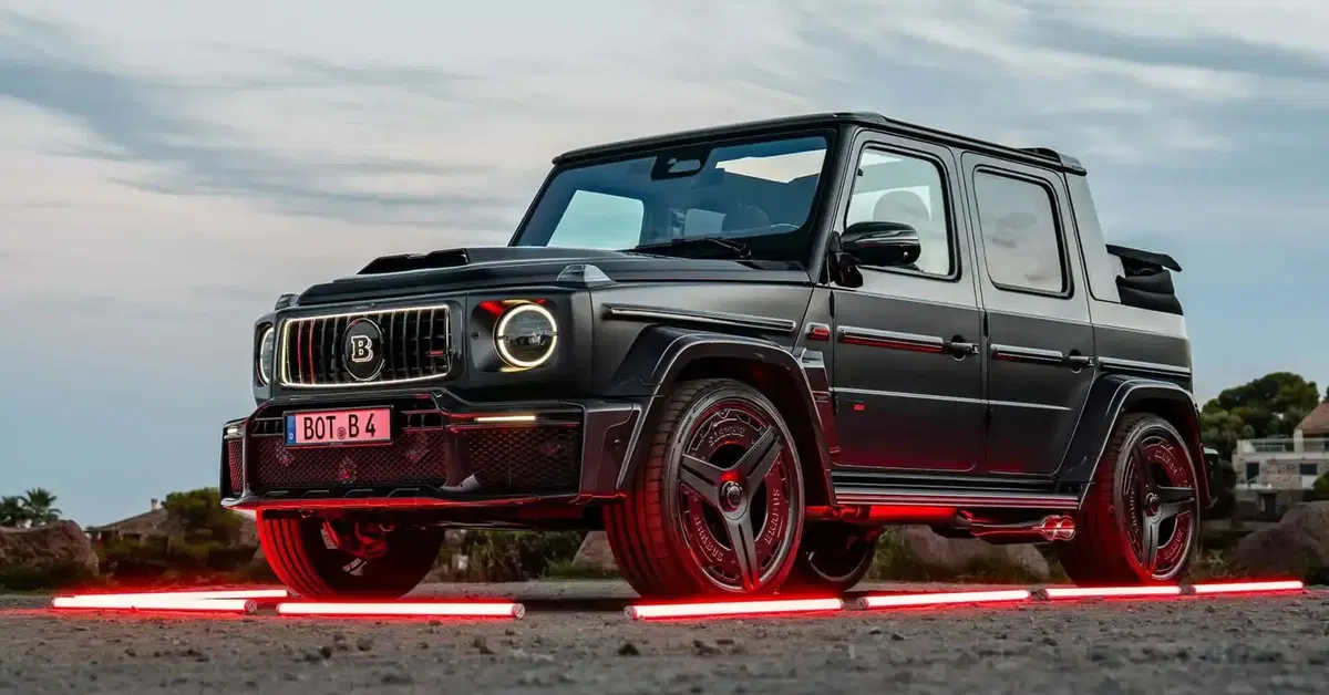 Brabus 900 Rocket Edition Cabrio, la Classe G perde il tetto e arriva a 900 CV