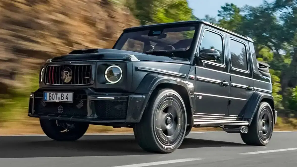 Brabus 900 Rocket Edition Cabrio, la Classe G perde il tetto e arriva a 900 CV