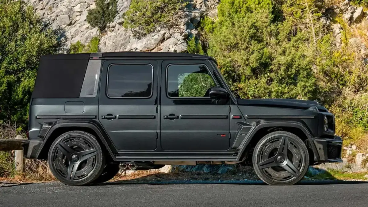 Brabus 900 Rocket Edition Cabrio, la Classe G perde il tetto e arriva a 900 CV (3)