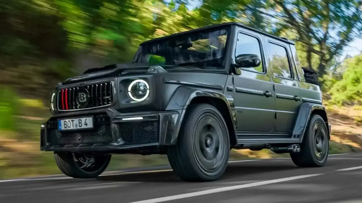 Brabus 900 Rocket Edition Cabrio, la Classe G perde il tetto e arriva a 900 CV (4)