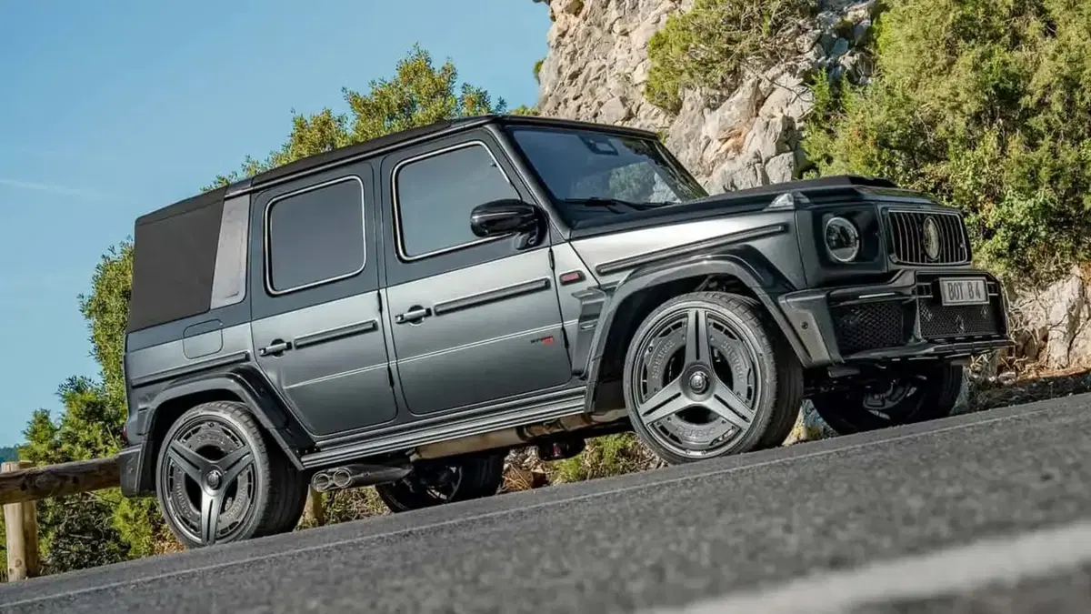 Brabus 900 Rocket Edition Cabrio, la Classe G perde il tetto e arriva a 900 CV (5)