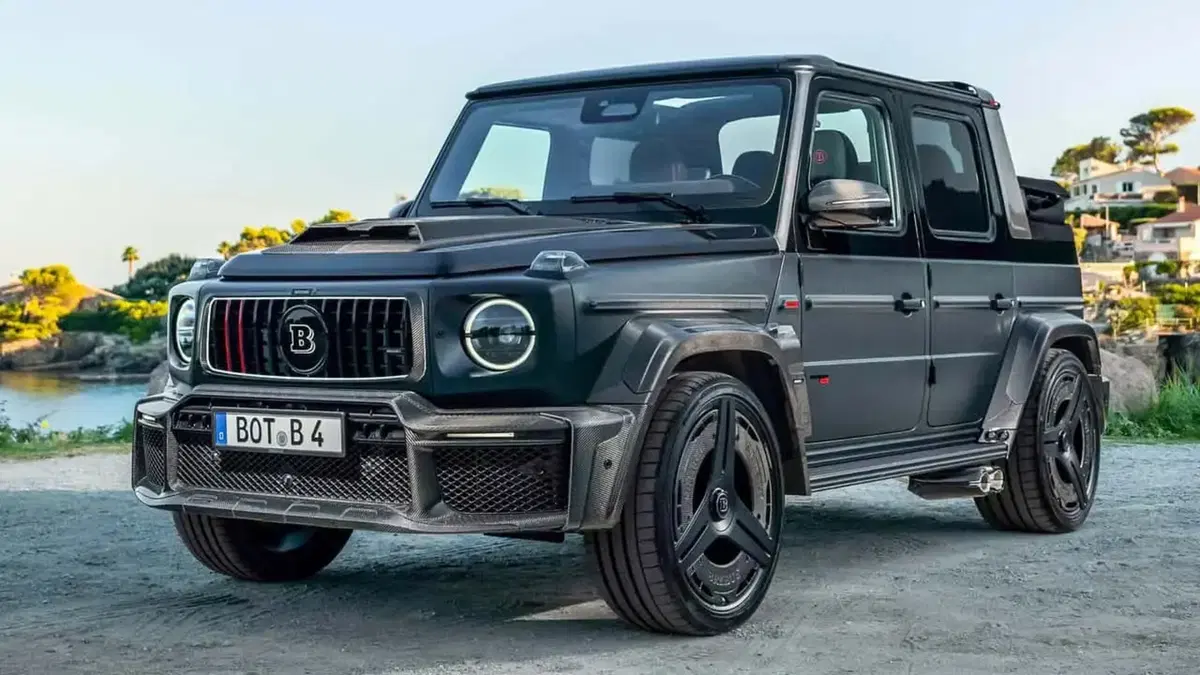 Brabus 900 Rocket Edition Cabrio, la Classe G perde il tetto e arriva a 900 CV (17)