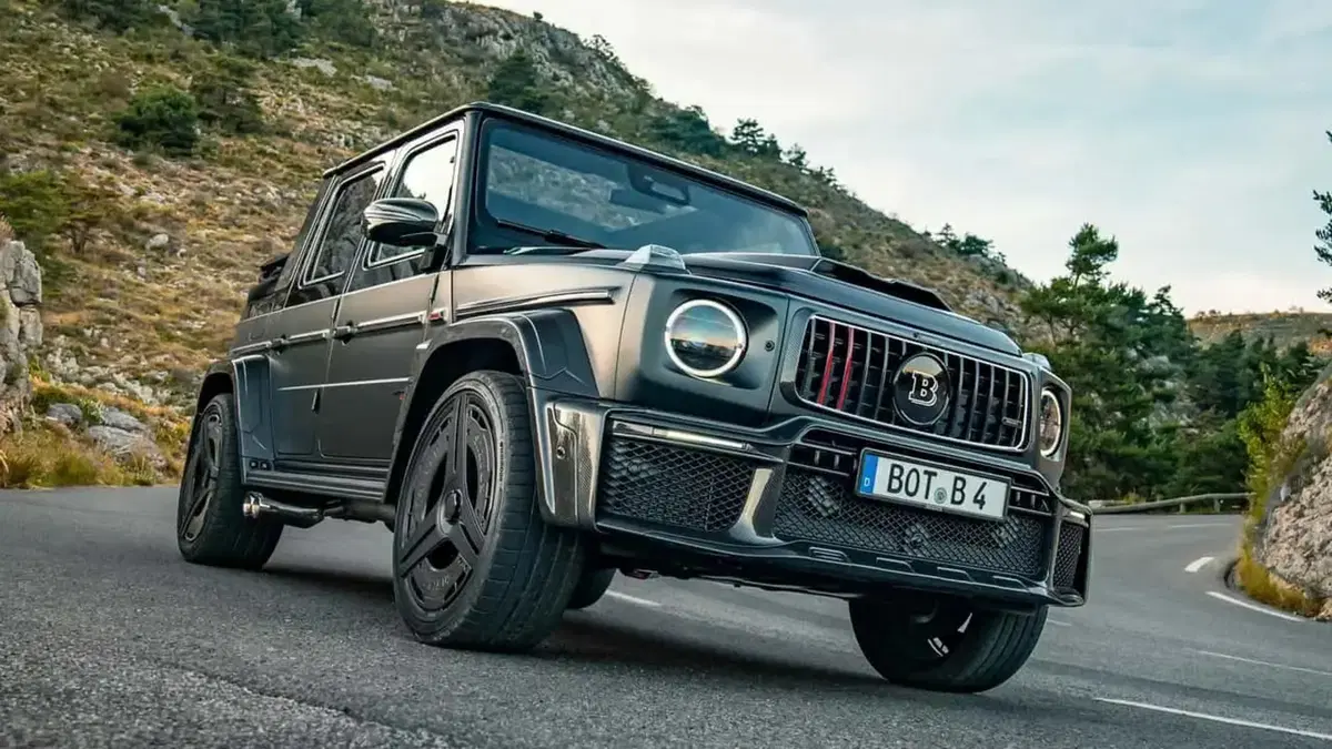 Brabus 900 Rocket Edition Cabrio, la Classe G perde il tetto e arriva a 900 CV (32)