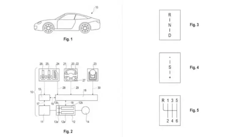 Porsche Shift by wire