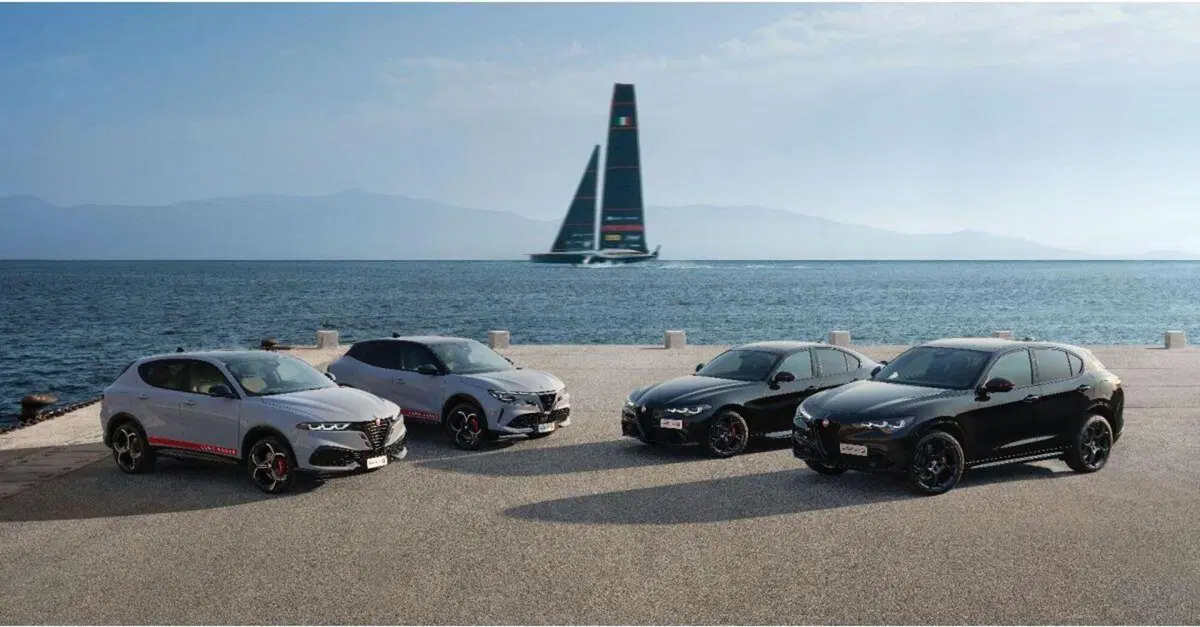 Alfa Romeo Edizione Luna Rossa: la nuova serie speciale debutta a Napoli