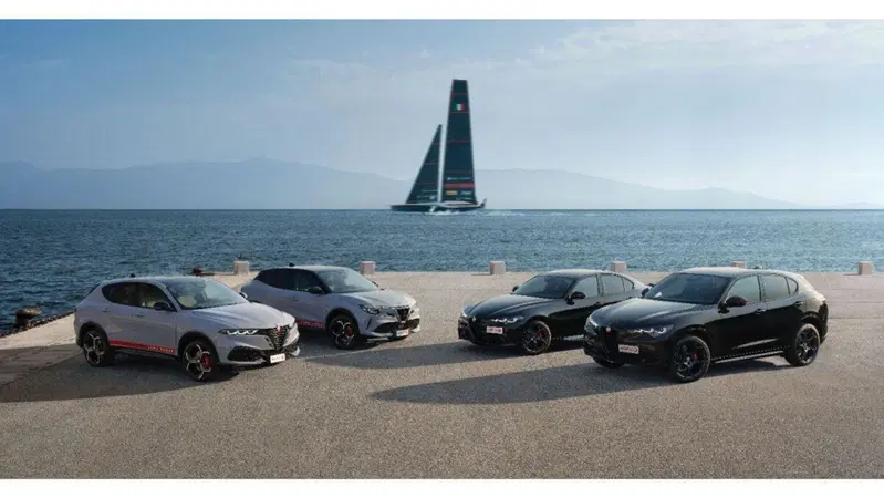 Alfa Romeo Edizione Luna Rossa: la nuova serie speciale debutta a Napoli