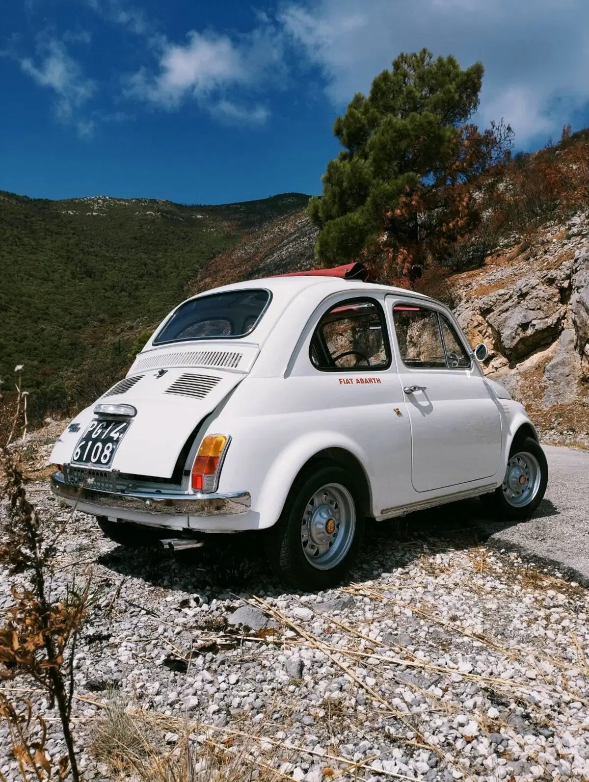 Fiat 500 d'epoca a Caserta