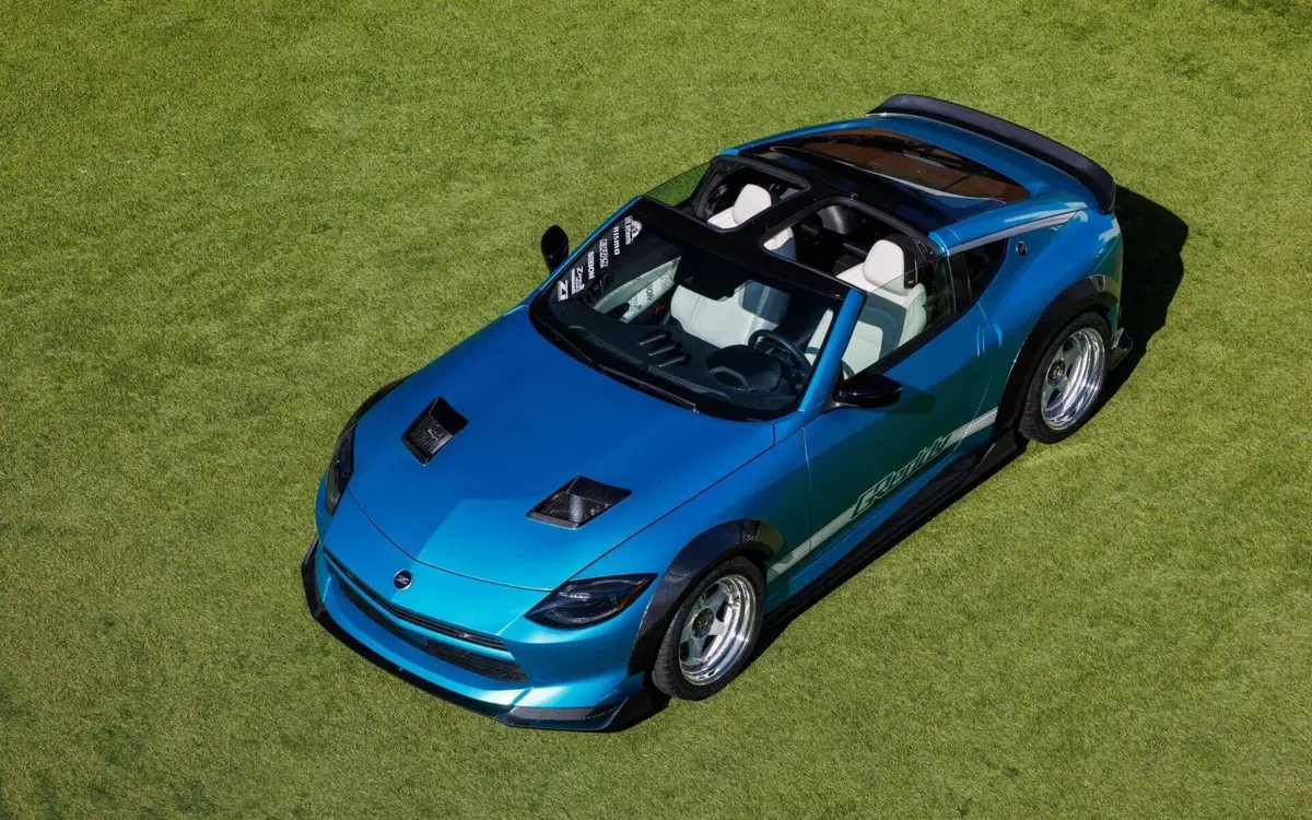 Nissan Z Kaze, ritorno al futuro per la Z: T-top e stile anni ’90 (11)