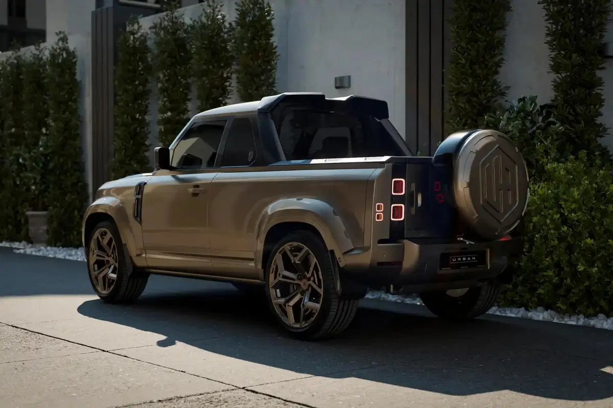 Land Rover Defender Widetrack: Urban Automotive la allarga e la veste di carbonio  (22)