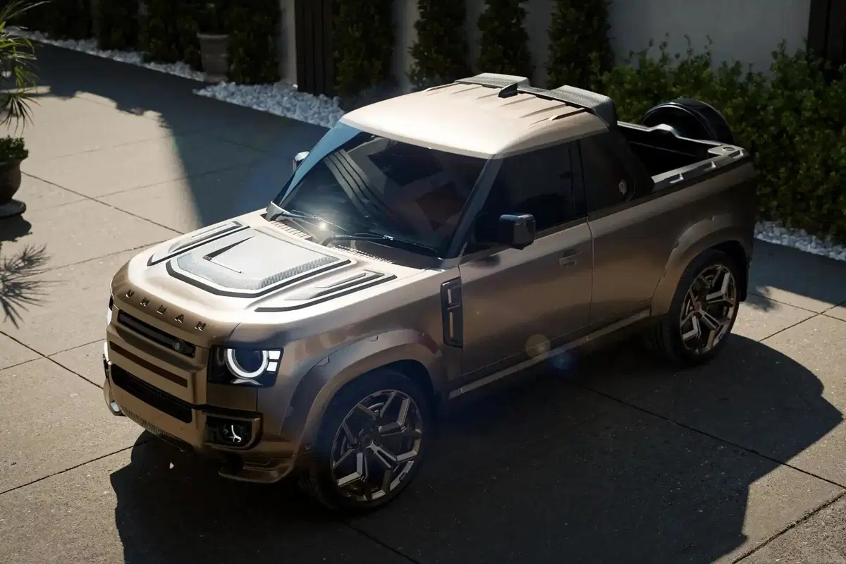 Land Rover Defender Widetrack: Urban Automotive la allarga e la veste di carbonio  (23)