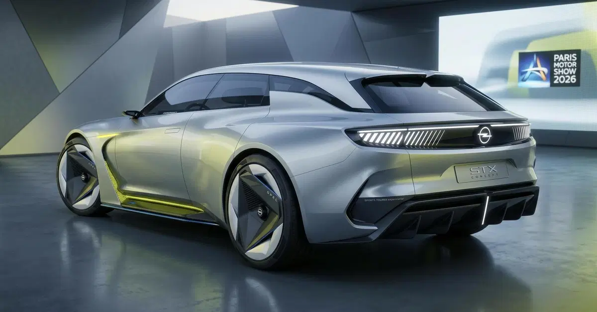 Opel STX Concept: la scommessa aerodinamica per rilanciare le station wagon