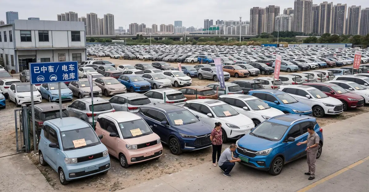 I dubbi sulla batteria e il valore a picco: in Cina c'è un problema con la vendita delle auto elettriche usate