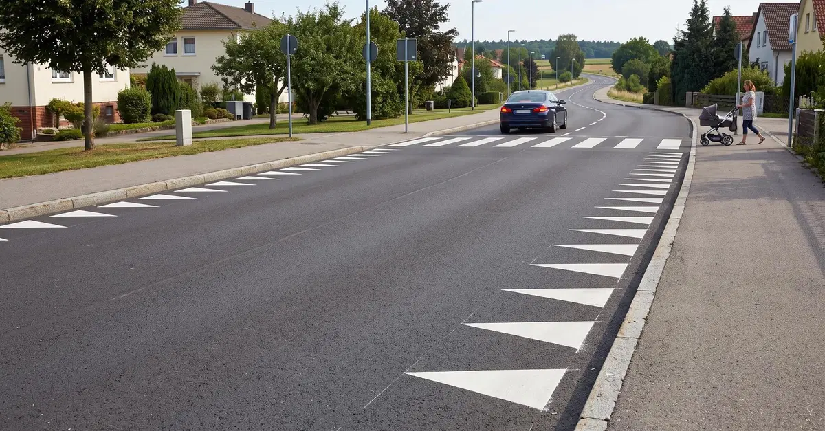 Addio ai dossi? I “denti di drago” fanno rallentare le auto: ecco come funzionano