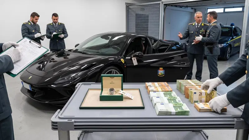 Ferrari F8, Rolex e 346 mila euro in contanti: maxi sequestro della Guardia di Finanza a due fratelli