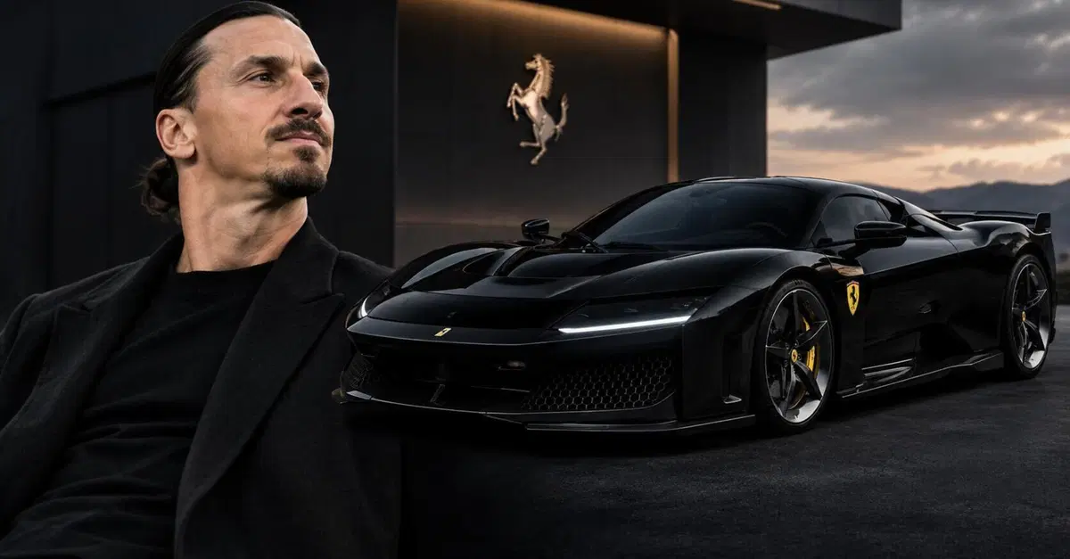 Ibrahimovic compie 45 anni e si regala una Ferrari F80 nera: la tradizione di Maranello continua