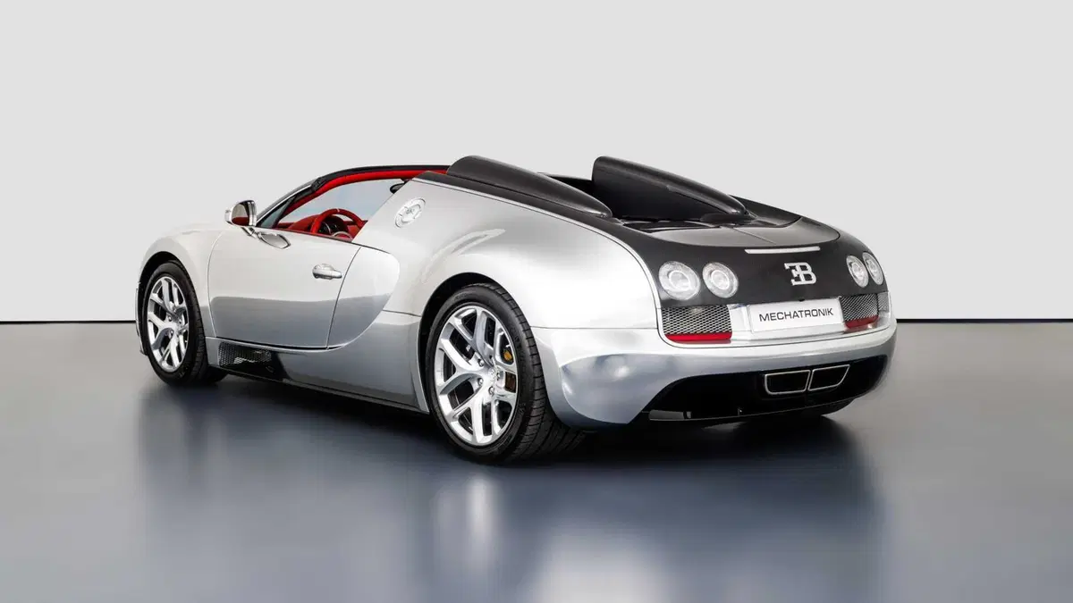 Fernando Alonso e la Bugatti Veyron in alluminio a vista: solo la carrozzeria è costata più dell'auto (5)