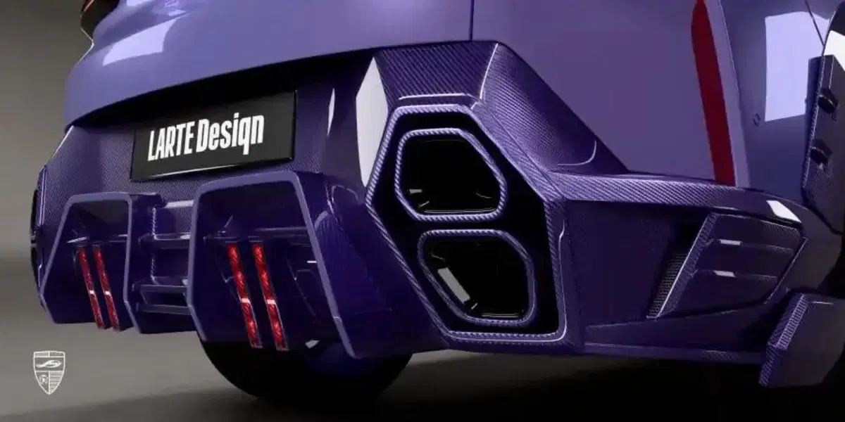 BMW XM by LARTE Design: il SUV più eccentrico di Monaco si tinge di lilla e si riveste di carbonio (5)