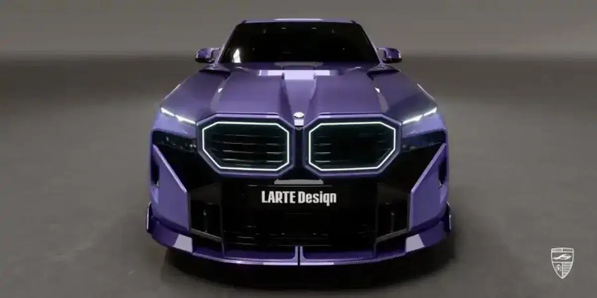 BMW XM by LARTE Design: il SUV più eccentrico di Monaco si tinge di lilla e si riveste di carbonio (6)