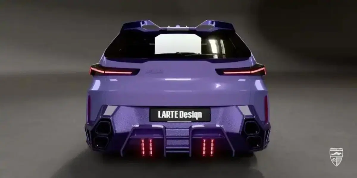 BMW XM by LARTE Design: il SUV più eccentrico di Monaco si tinge di lilla e si riveste di carbonio (9)