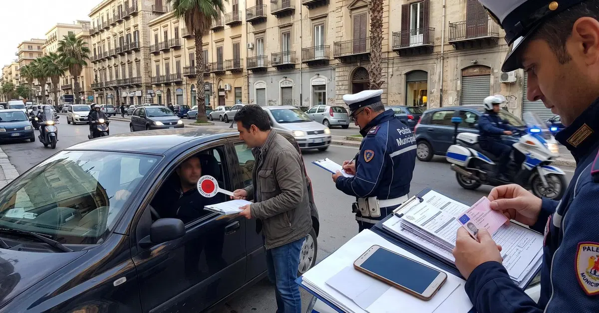 Cellulare alla guida, 257 patenti ritirate a Palermo: controlli a tappeto della Polizia Municipale