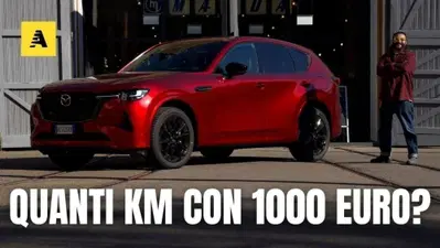 Quanti km riesci a fare oggi con 1.000 di diesel? Mazda CX-60 Long test (VIDEO)