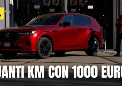 Quanti km riesci a fare oggi con 1.000 di diesel? Mazda CX-60 Long test (VIDEO)