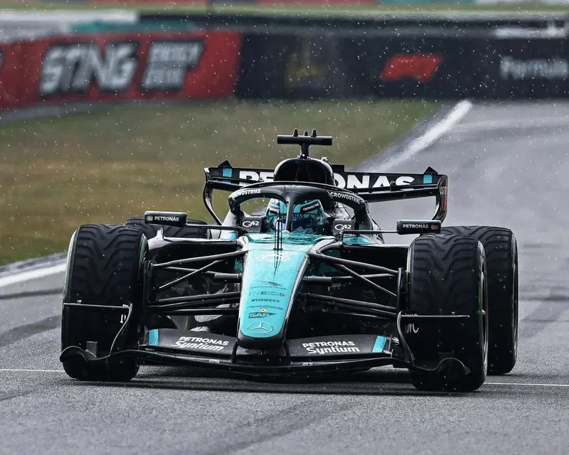 Mercedes a Sepang