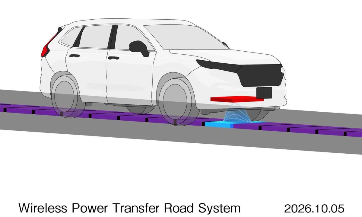 Honda vuole ricaricare le auto elettriche mentre corrono: è la strada a fare il pieno (6)