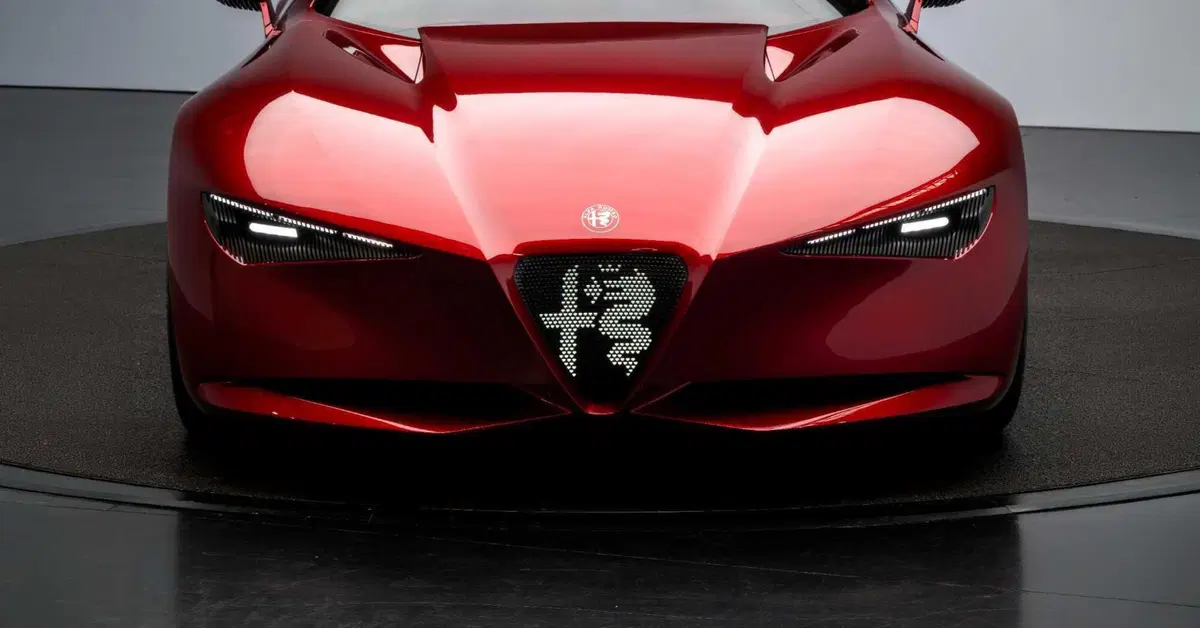 Alfa Romeo Cuorerosso: 4,70 metri di muscoli e futuro. Per ricordare al mondo cosa vuol dire Alfa (44)