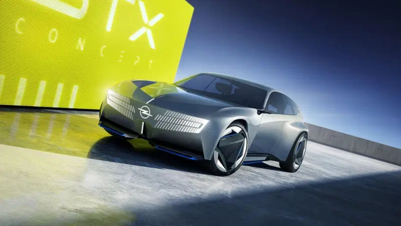 Opel STX Concept: la station wagon del futuro debutta a Parigi tra aerodinamica attiva e design emozionale
