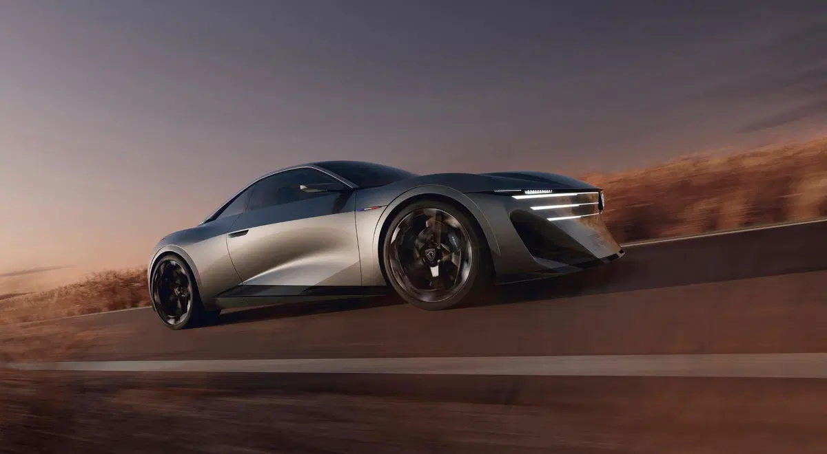 Peugeot RCZ Vision: a Parigi il Leone ruggisce con il manifesto del "Futuro Felino" e 500 CV di potenza (6)