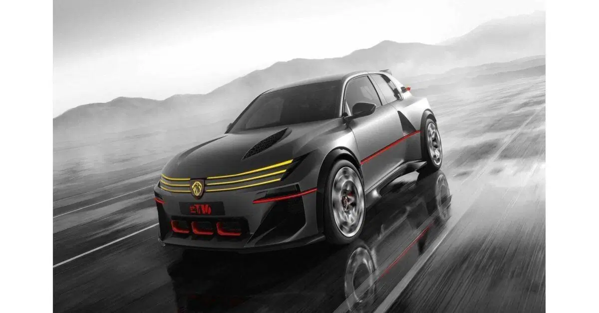Stellantis, Peugeot E-T16 Concept: l'elettrica da 816 CV che fa rinascere il mito della 205 nell'era a zero emissioni