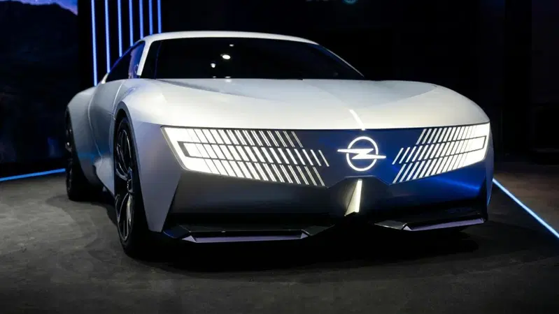 Opel STX Concept: la station wagon del futuro debutta a Parigi tra aerodinamica attiva e design emozionale
