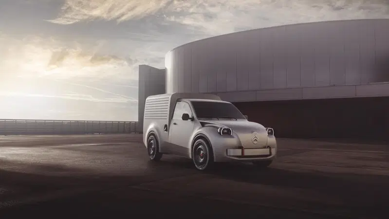 Citroën 2 CV Fourgonnette: il furgoncino torna elettrico, ma resta un concept