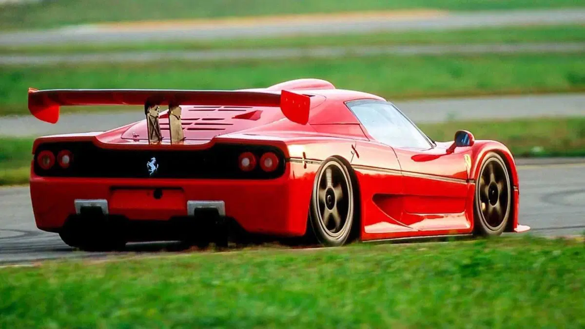La F50 GT durante dei test a Fiorano (2)